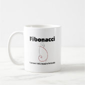 Fibonacci gevormd lichaam Overgewicht Obesitas Koffiemok (Links)