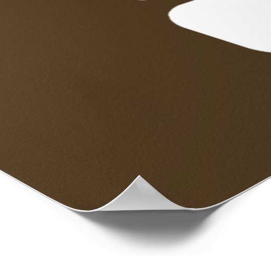 Fibonacci. Het is even gemakkelijk als 1, 1, 2, 3  Poster (Hoek)