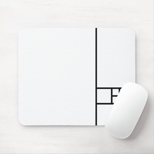 Fibonacci Mousepad Muismat (Met muis)
