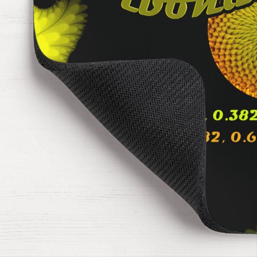 Fibonacci-nummers voor handelaar muismat (Hoek)