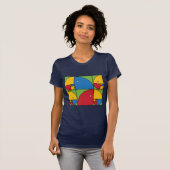 Fibonacci Parrots T-shirt (Voorkant volledig)
