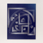 Fibonacci puzzle legpuzzel (Verticaal)