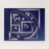 Fibonacci puzzle legpuzzel (Horizontaal)