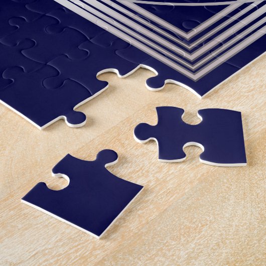 Fibonacci puzzle legpuzzel (Zijkant)