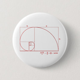 Fibonacci Ronde Button 5,7 Cm