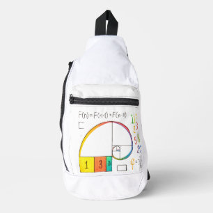 Fibonacci Sequence & Golden Ratio Sling Bag