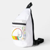 Fibonacci Sequence & Golden Ratio Sling Bag (Rechterhoek)