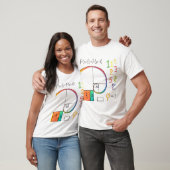 Fibonacci Sequence & Golden Ratio Wiskunde T-shirt (Unisex)