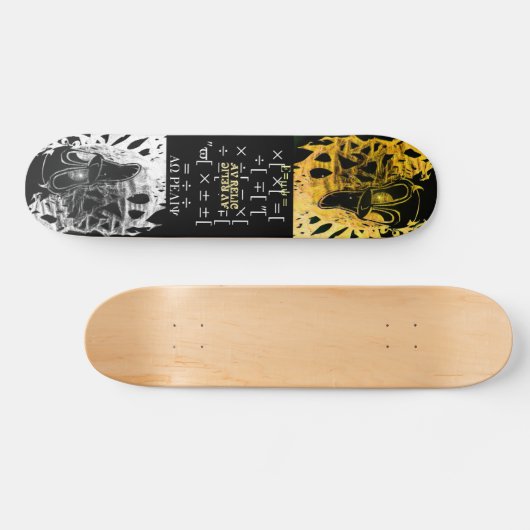 Fibonacci Sequence Skateboard (Horizontaal)