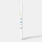 Fibonacci Sequence Spiral iPhone Case (Achterkant / Links)