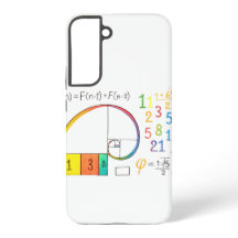 Fibonacci Sequence Spiral Samsung Hoesje