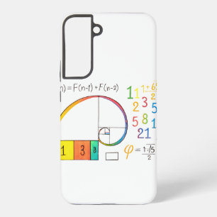 Fibonacci Sequence Spiral Samsung Hoesje Samsung Galaxy Hoesje