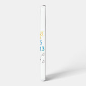 Fibonacci Sequence Spiral Samsung Hoesje Samsung Galaxy Hoesje (Linkerkant)