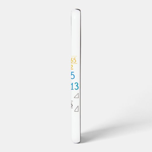 Fibonacci Sequence Spiral Samsung Hoesje Samsung Galaxy Hoesje (Linkerkant)