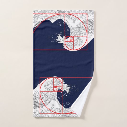 Fibonacci sequentie en de Grote Golf Bad Handdoek (Handdoek)