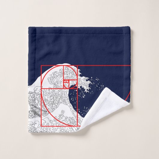 Fibonacci sequentie en de Grote Golf Bad Handdoek (Wasdoekje)