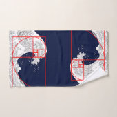 Fibonacci sequentie en de Grote Golf Bad Handdoek (Handdoek)