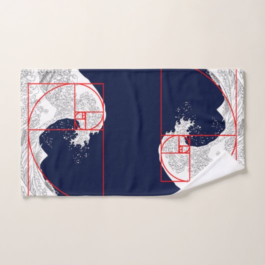 Fibonacci sequentie en de Grote Golf Bad Handdoek (Handdoek)