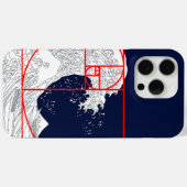 Fibonacci sequentie en de Grote Golf Case-Mate iPhone Case (Achterkant (horizontaal))