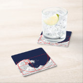 Fibonacci sequentie en de Grote Golf Kartonnen Onderzetters (Insitu)