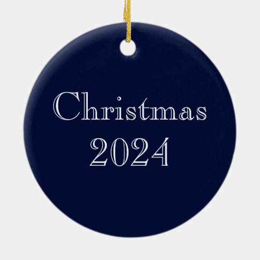 Fibonacci sequentie en de Grote Golf Keramisch Ornament (Achterkant)