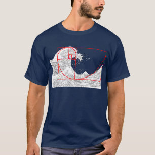 Fibonacci sequentie en de Grote Golf T-shirt