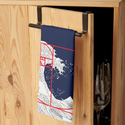 Fibonacci sequentie en de Grote Golf Theedoek (Derde Gevouwen)