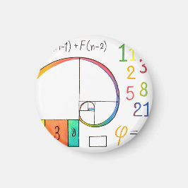 Fibonacci-spiraalmagneet Magneet