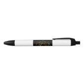 Fibonacci Spiral- De heilige geometrie Zwarte Inkt Pen (Bovenkant)