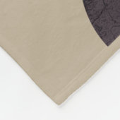 Fibonacci Spiral Elephant - Gouden Ratio 2 Fleece Deken (Hoek)