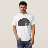 Fibonacci Spiral Elephant - Gouden Ratio 2 T-shirt (Voorkant volledig)