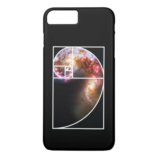 Fibonacci Spiral Galaxy Case-Mate iPhone Case (Achterkant)