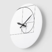 Fibonacci Spiral Golden Ratio Grote Klok (Hoek)