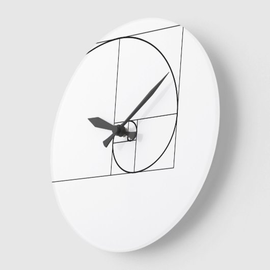 Fibonacci Spiral Golden Ratio Grote Klok (Hoek)