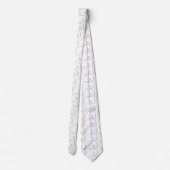 Fibonacci Spiral Golden Ratio Stropdas (Achterkant)