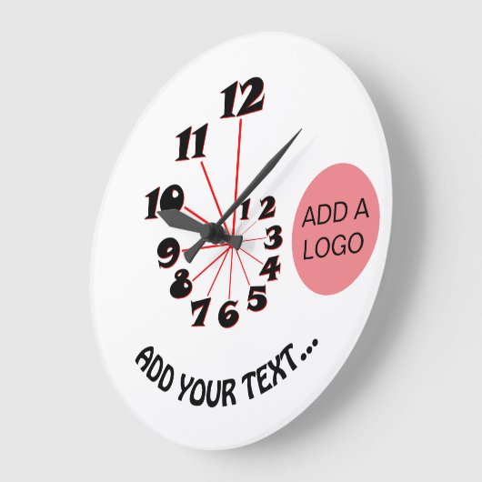 Fibonacci Spiral Grote Klok (Hoek)