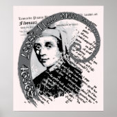 Fibonacci Spiral Poster (Voorkant)