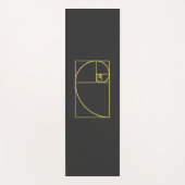 Fibonacci Spiral Sacred Geometry Yogamat (Voorkant)