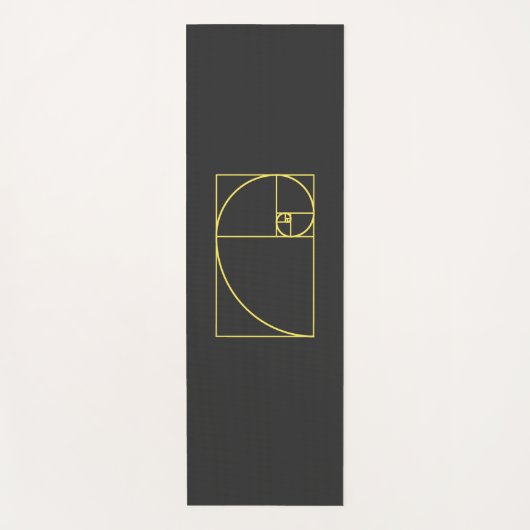 Fibonacci Spiral Sacred Geometry Yogamat (Voorkant)