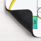 Fibonacci Spiral Wiskunde Mousepad Muismat (Hoek)