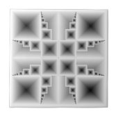 Fibonacci Squares Tegeltje (Voorkant)