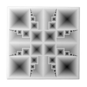 Fibonacci Squares Tegeltje