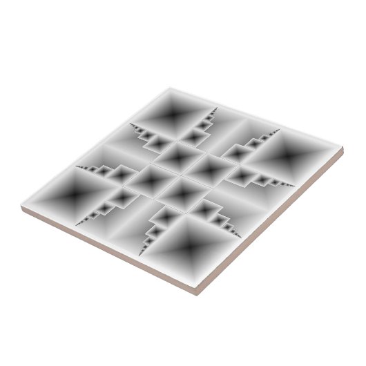 Fibonacci Squares Tegeltje (Zijkant)