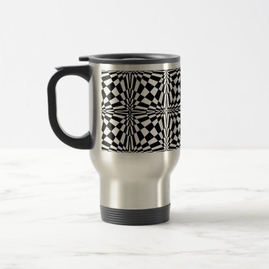 Fibonacci Squares Travel Mug Reisbeker (Links)