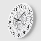 Fibonacci Sunflower Grote Klok (Hoek)
