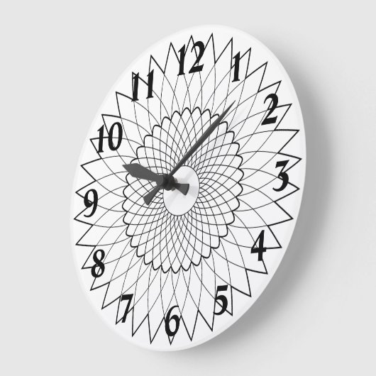 Fibonacci Sunflower Grote Klok (Hoek)