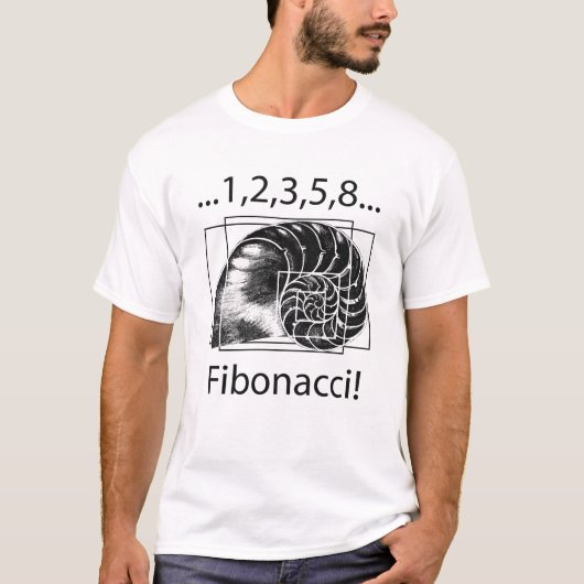 Fibonacci. T-shirt (Voorkant)