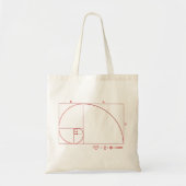 Fibonacci Tote Bag (Voorkant)