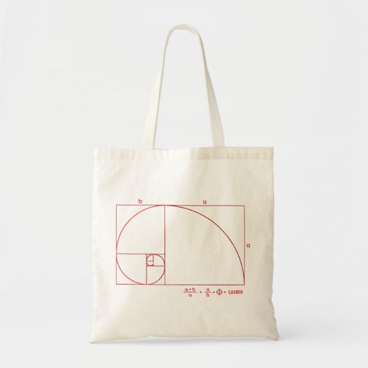 Fibonacci Tote Bag (Voorkant)