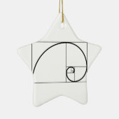 Fibonacci-verhouding Keramisch Ornament (Rechts)